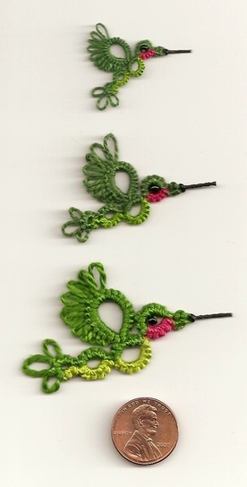 3 hummingbird sizes