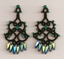 Black & Green AB Chandeliers