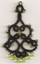 Black & Green Chandeliers