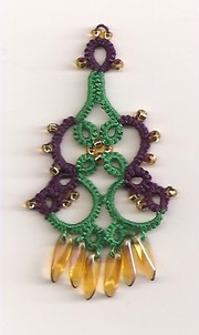 Mardi Gras Chandelier