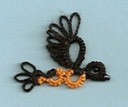 Tiny Baltimore Oriole